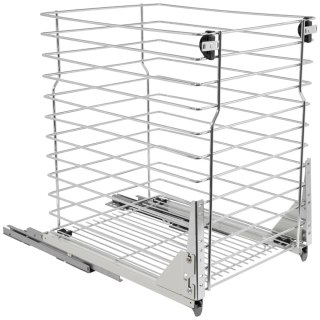 Kosz Cargo na bieliznę 40 CICHY DOMYK Efekt chrom REJS