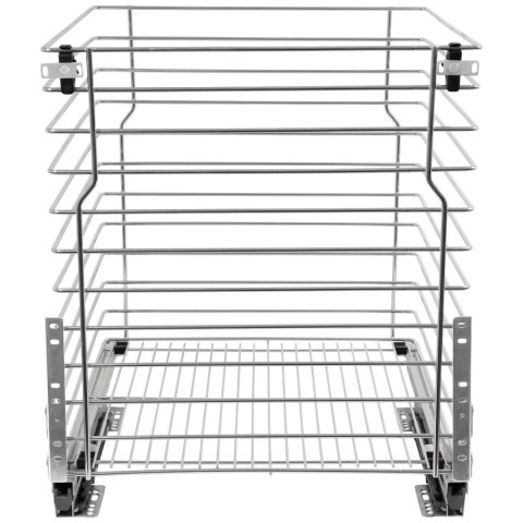 Kosz Cargo na bieliznę 50 CICHY DOMYK Efekt chrom REJS