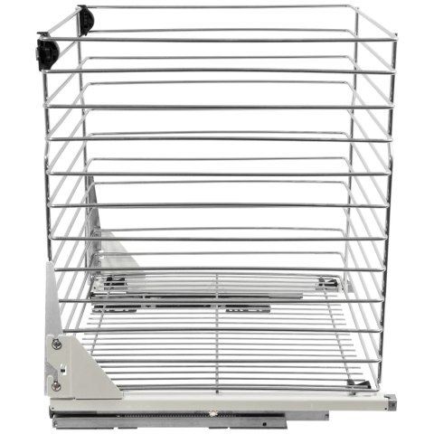 Kosz Cargo na bieliznę 50 CICHY DOMYK Efekt chrom REJS