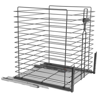 Kosz Cargo na bieliznę 60 EXCLUSIVE dolnego montażu Grafit WIEXPOL