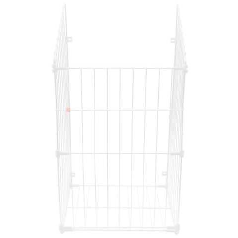 Kosz na bieliznę mocowany do szafki 40/250 Biały WIEXPOL