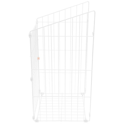 Kosz na bieliznę mocowany do szafki 40/250 Biały WIEXPOL