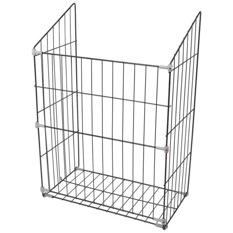 Kosz na bieliznę mocowany do szafki 60/300 Grafit WIEXPOL