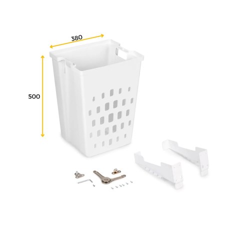 Kosz na pranie na bieliznę uchylny Laundry EMUCA