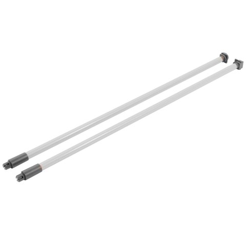 Reling okrągły do szuflady System box TB10 L-550 Biały AMIX