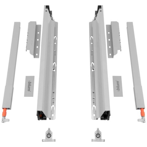 Szuflada TANDEMBOX ANTARO L-300mm Średnia H-192mm szara BLUM