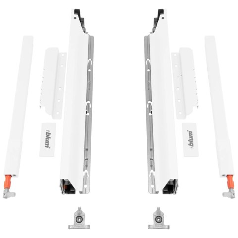 Szuflada TANDEMBOX ANTARO L-400mm Wysoka H-224mm biała BLUM