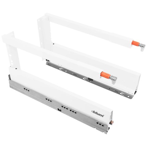 Szuflada TANDEMBOX ANTARO L-400mm Wysoka H-224mm biała BLUM