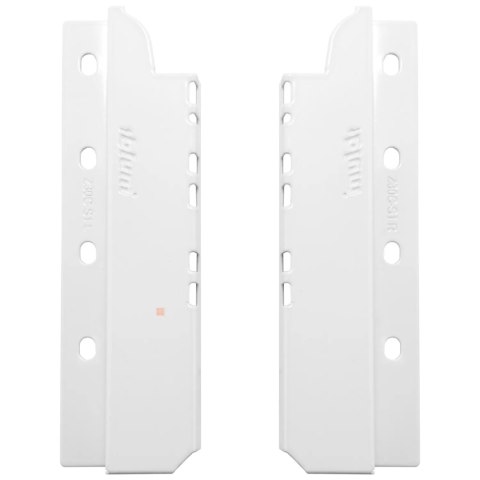 Uchwyt ścianki tylnej H-160mm do szuflady TANDEMBOX ANTARO biały