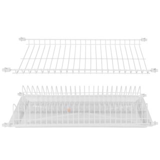Suszarka do naczyń Bez Stelaża 60cm dwupoziomowa Biała WIEXPOL