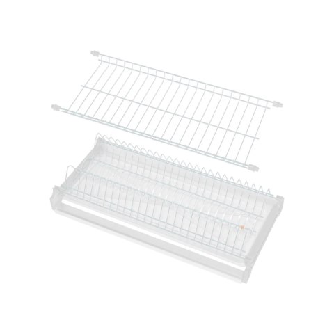 Suszarka do naczyń STANDARD 45cm dwupoziomowa Biała WIEXPOL