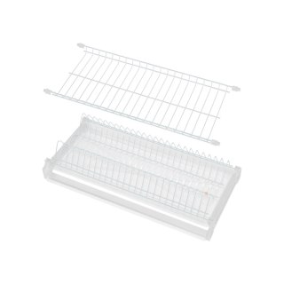 Suszarka do naczyń STANDARD 50cm dwupoziomowa Biała WIEXPOL