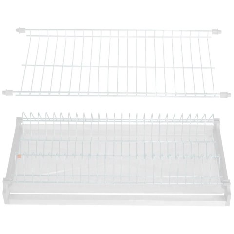 Suszarka do naczyń STANDARD 90cm dwupoziomowa Biała WIEXPOL