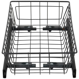 Szuflada kosz MD 30 H-100 PEŁNY WYSUW BL Grafit