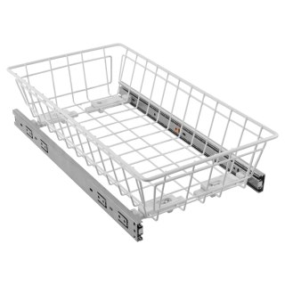 Szuflada kosz MD 30 H-100 PEŁNY WYSUW Biały