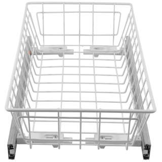 Szuflada kosz MD 30 H-100 PEŁNY WYSUW Biały