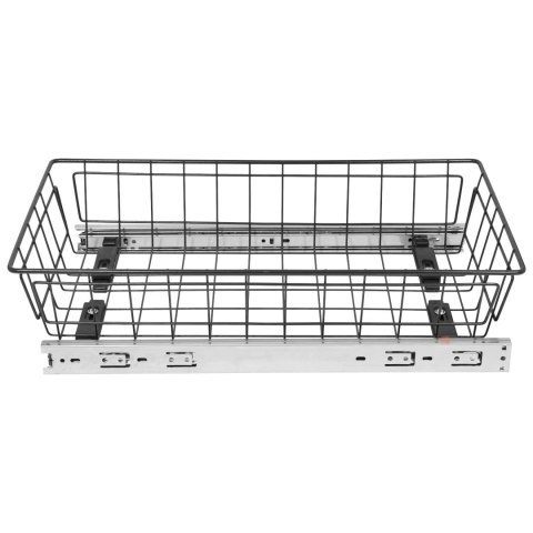 Szuflada kosz MD 30 H-100 PEŁNY WYSUW Grafit