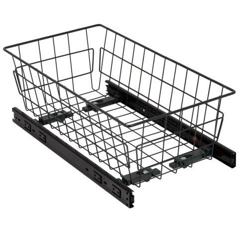 Szuflada kosz MD 30 H-150 PEŁNY WYSUW BL Grafit