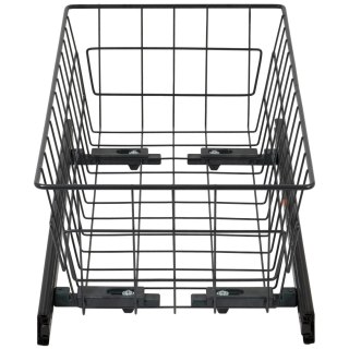 Szuflada kosz MD 30 H-150 PEŁNY WYSUW BL Grafit