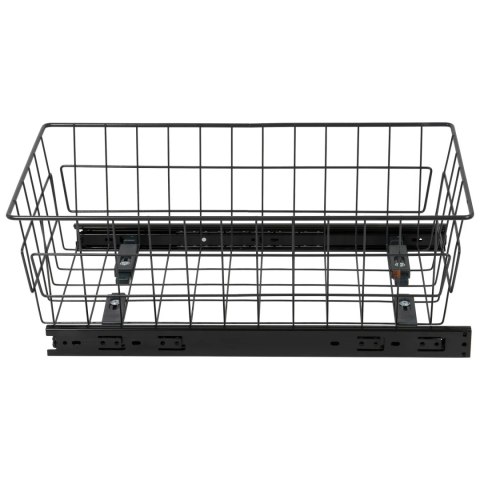 Szuflada kosz MD 30 H-150 PEŁNY WYSUW BL Grafit