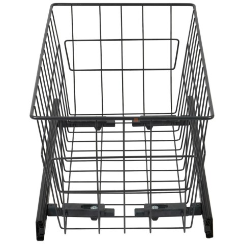 Szuflada kosz MD 30 H-200 PEŁNY WYSUW BL Grafit