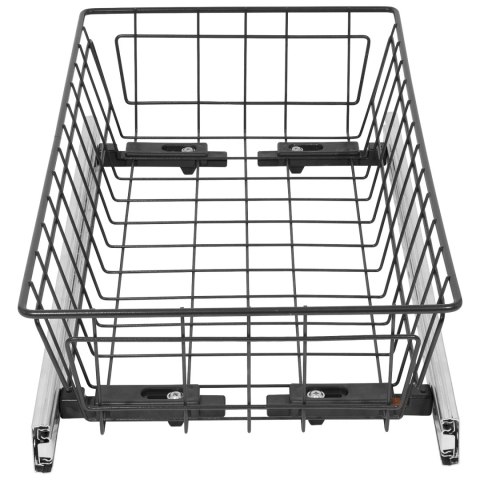 Szuflada kosz MD 40 H-100 PEŁNY WYSUW Grafit