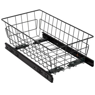 Szuflada kosz MD 40 H-150 PEŁNY WYSUW BL Grafit