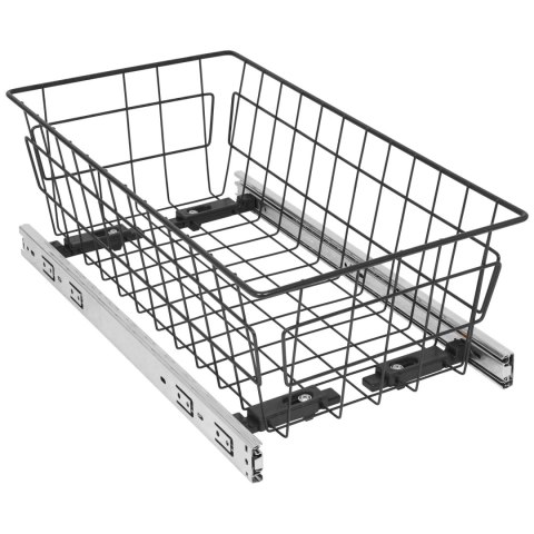 Szuflada kosz MD 40 H-150 PEŁNY WYSUW Grafit