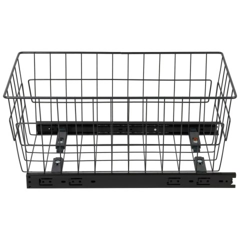 Szuflada kosz MD 40 H-200 PEŁNY WYSUW BL Grafit