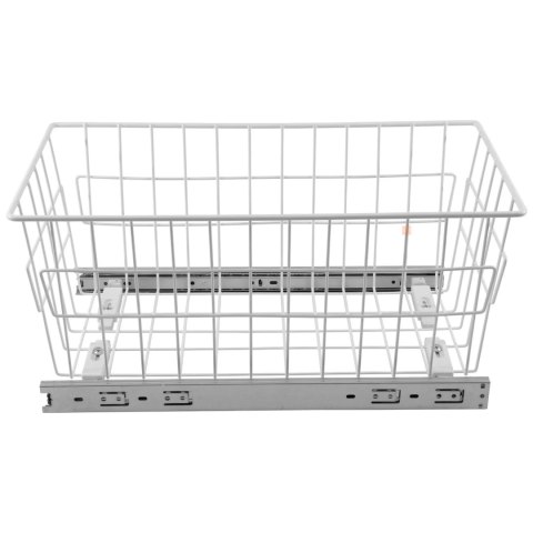 Szuflada kosz MD 40 H-200 PEŁNY WYSUW Biały