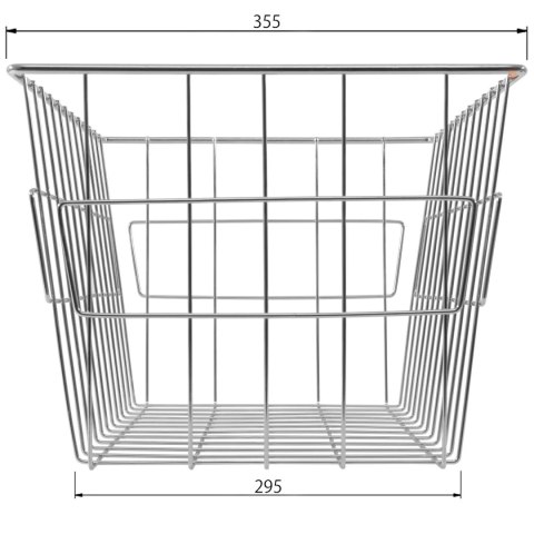 Szuflada kosz MD 40 H-200 PEŁNY WYSUW Biały