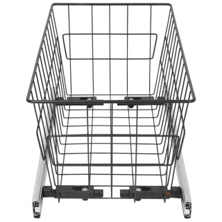 Szuflada kosz MD 40 H-200 PEŁNY WYSUW Grafit