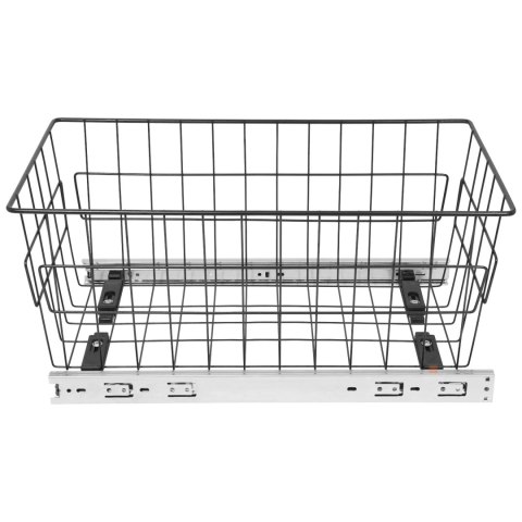 Szuflada kosz MD 40 H-200 PEŁNY WYSUW Grafit