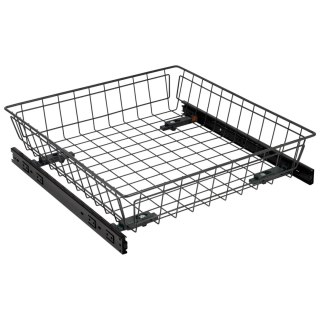 Szuflada kosz MD 50 H-100 PEŁNY WYSUW BL Grafit