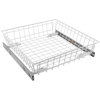 Szuflada kosz MD 50 H-100 PEŁNY WYSUW Biały