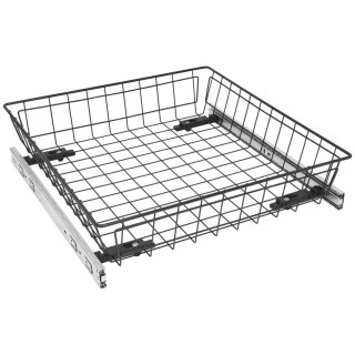 Szuflada kosz MD 50 H-100 PEŁNY WYSUW Grafit