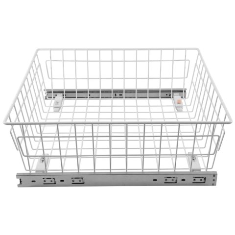 Szuflada kosz MD 50 H-150 PEŁNY WYSUW Biały