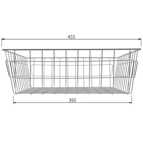 Szuflada kosz MD 50 H-150 PEŁNY WYSUW Biały