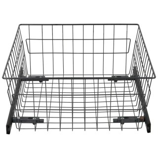 Szuflada kosz MD 50 H-200 PEŁNY WYSUW BL Grafit