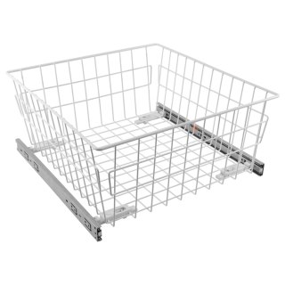 Szuflada kosz MD 50 H-200 PEŁNY WYSUW Biały