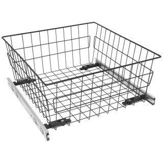 Szuflada kosz MD 50 H-200 PEŁNY WYSUW Grafit