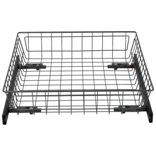 Szuflada kosz MD 60 H-100 PEŁNY WYSUW BL Grafit