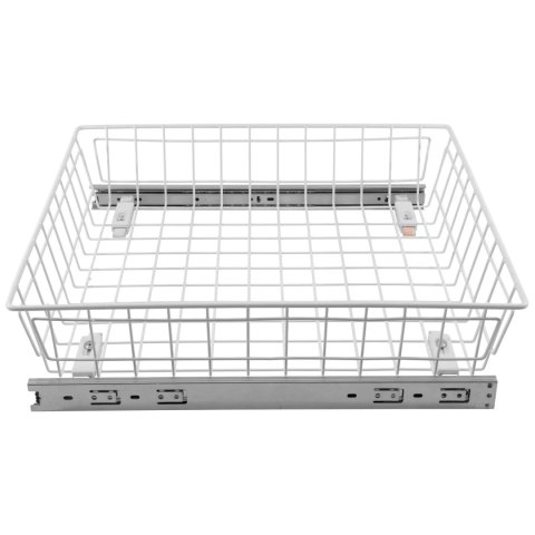 Szuflada kosz MD 60 H-100 PEŁNY WYSUW Biały