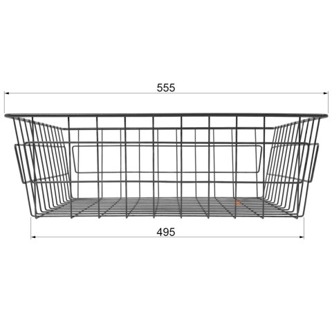 Szuflada kosz MD 60 H-150 CICHY DOMYK Grafit