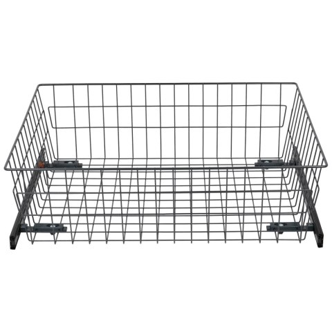 Szuflada kosz MD 70 H-200 PEŁNY WYSUW BL Grafit