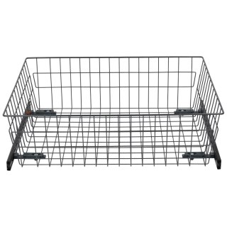 Szuflada kosz MD 80 H-200 PEŁNY WYSUW BL Grafit