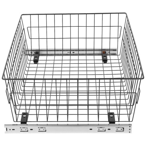 Szuflada kosz MD 80 H-200 PEŁNY WYSUW Grafit