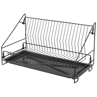 Suszarka do naczyń 50cm wolnostojąca jednopoziomowa Grafit WIEXPOL