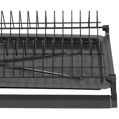 Suszarka do naczyń STANDARD 45cm dwupoziomowa Grafit WIEXPOL