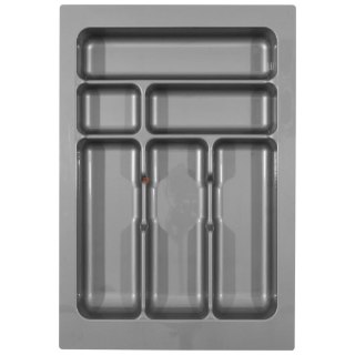 Wkład na sztućce do szuflady Organizer COMFORT 40 Szary